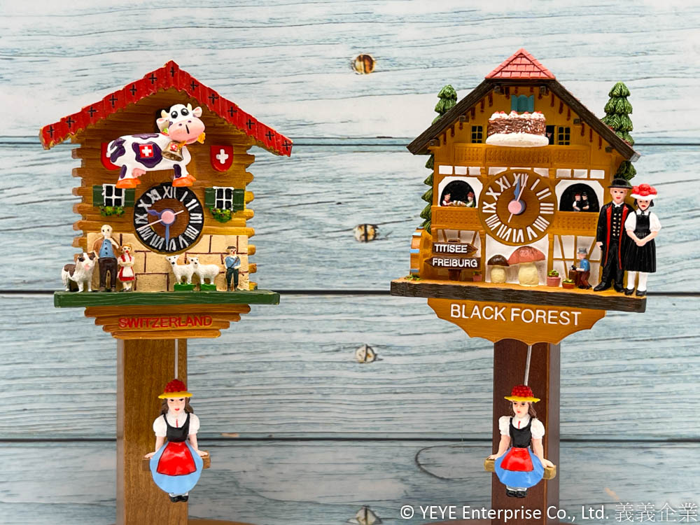 Cuckoo-Clock-double-swing - Double swing cuckoo clock02