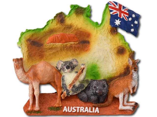Polyresin Magnet / Australia / YE-AU-04