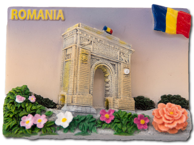 Polyresin Magnet / Romania / YE-RO-14