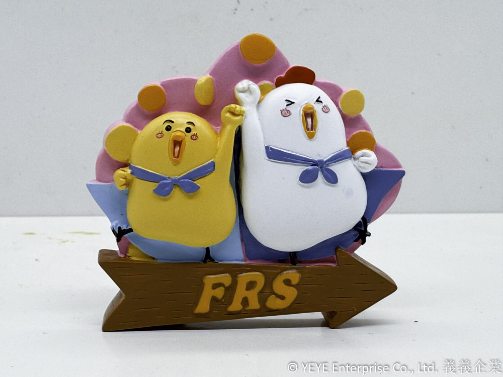 基富通磁鐵-超人雞彩繪